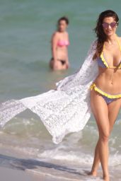 Julia Pereira Bikini Photoshoot - Miami Beach 12/02/2017