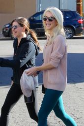 Julianne Hough Getting Lunch With Friend in Studio City