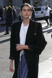 Kaia Gerber Shopping in Beverly Hills 12/21/2017