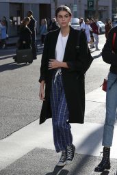 Kaia Gerber Shopping in Beverly Hills 12/21/2017