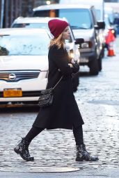 Kate Mara Fall Style - Shopping in SoHo, NYC