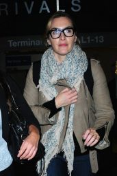 Kate Winslet - LAX Airport in Los Angeles 12/02/2017