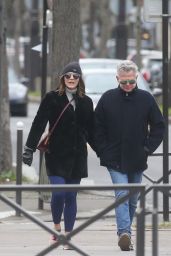 Katharine McPhee and David Foster Take a Romantic Stroll in Paris 12/28/2017