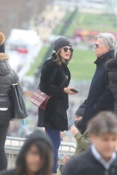 Katharine McPhee and David Foster Take a Romantic Stroll in Paris 12/28/2017