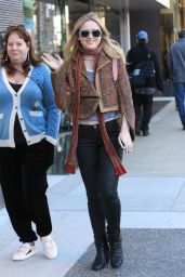 Kathryn Newton Christmas Shopping in Beverly Hills