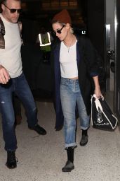 Kristen Stewart at LAX Airport in Los Angeles 12/05/2017