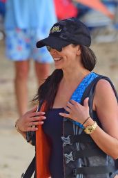Lauren Silverman in Swimsuit - Taking a Jet Ski for a Ride in Barbados