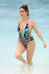 Lauryn Goodman in Swimsuit in Cape Verde