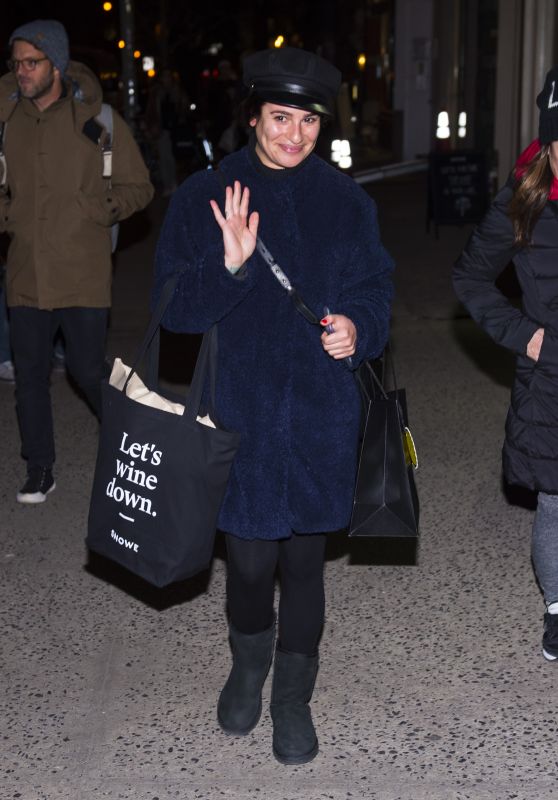 Lea Michele - Shopping in Soho, NY