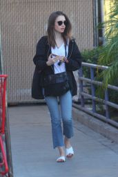 Lily Collins - Out in West Hollywood 12/13/2017