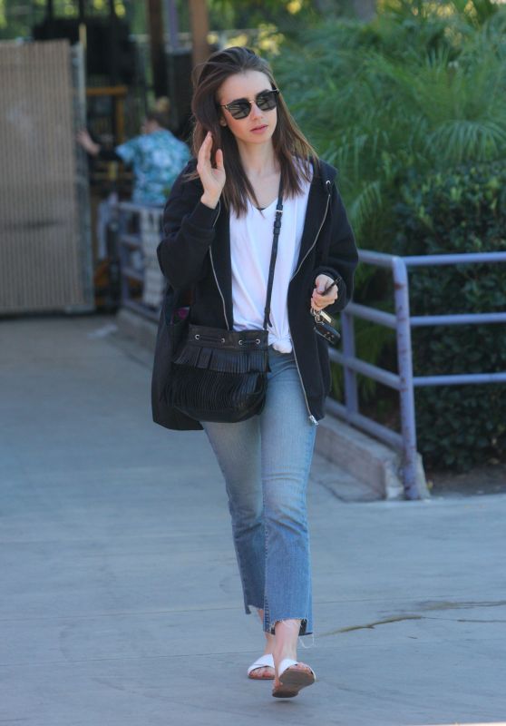 Lily Collins - Out in West Hollywood 12/13/2017