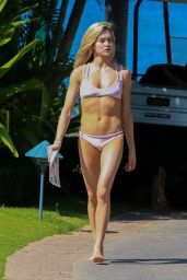 Lindsay Arnold Cusick in Bikini on the Beach in Hawaii