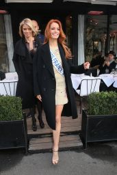 Maeva Coucke (Miss France 2018) - Out in Paris