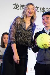 Maria Sharapova - Players Party of the 2018 Shenzen Open WTA International Open