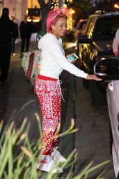 Mel B - Steps Out With Her Rumored Boyfriend Gary Madatyan