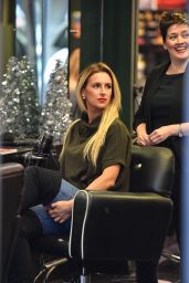 Michaella McCollum in Casual Outfit at Monet Hair Salon in Belfast