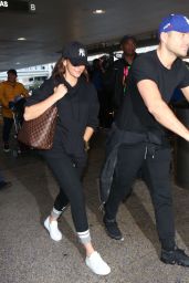 Michelle Keegan and Mark Wright Arriving at LAX in LA 