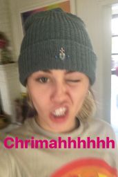 Miley Cyrus - Social Media 12/26/2017