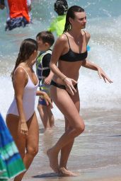 Montana Cox in Bikini at Tamarama Beach in Sydney