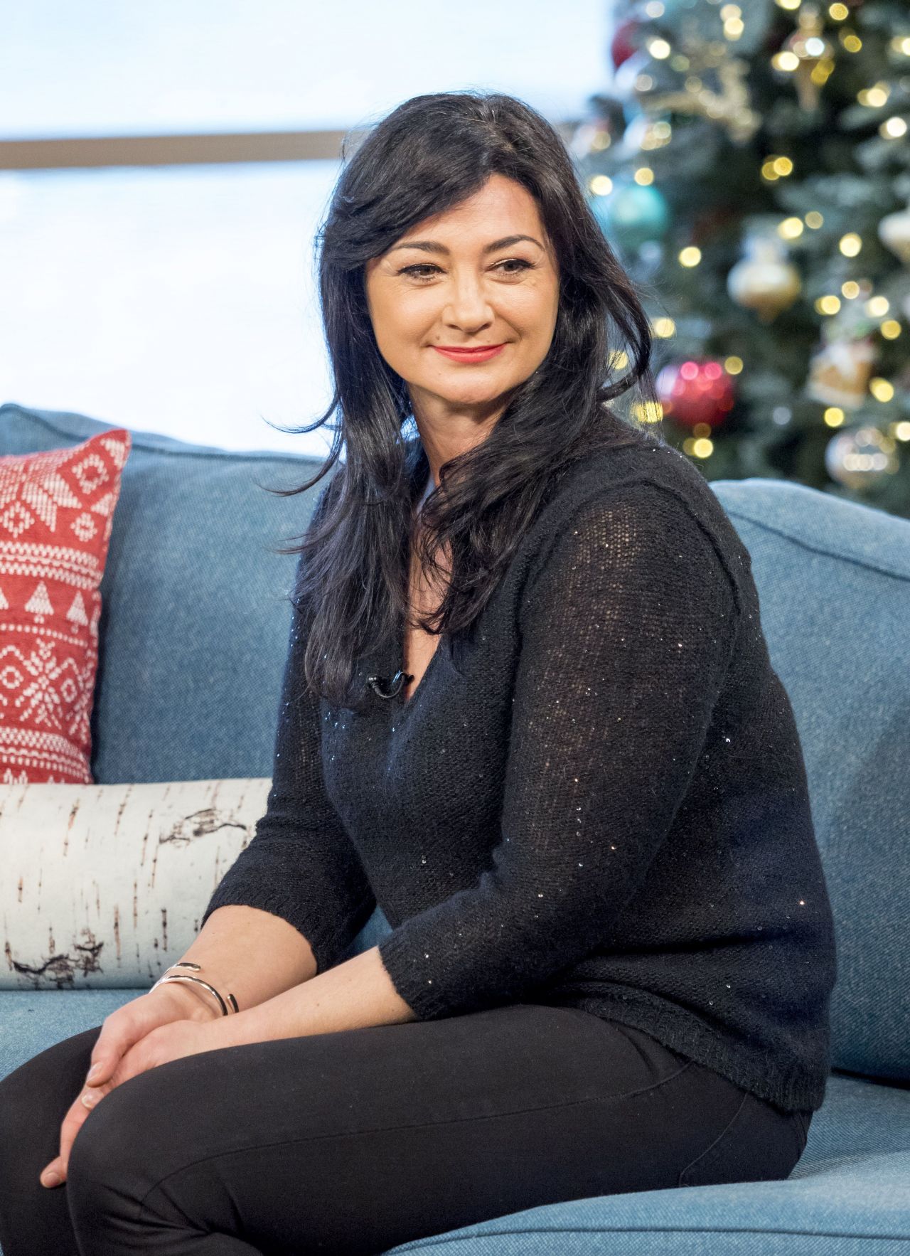 Natalie J. Robb - This Morning TV Show in London 12/15/2017 • CelebMafia