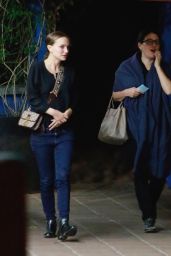 Natalie Portman - Leaving a Restaurant in Los Angeles 12/08/2017