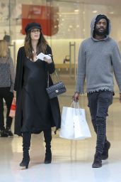 Nicole Trunfio Shopping With her Husband in Los Angeles