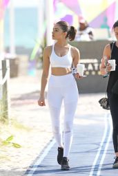 Olivia Culpo in Gym Ready Style - Miami 12/08/2017