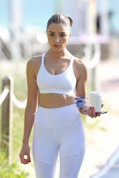 Olivia Culpo in Gym Ready Style - Miami 12/08/2017