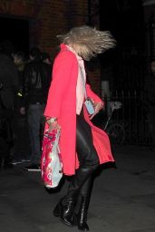 Pixie Lott Style - Leaving Mahiki in South Kensington in London