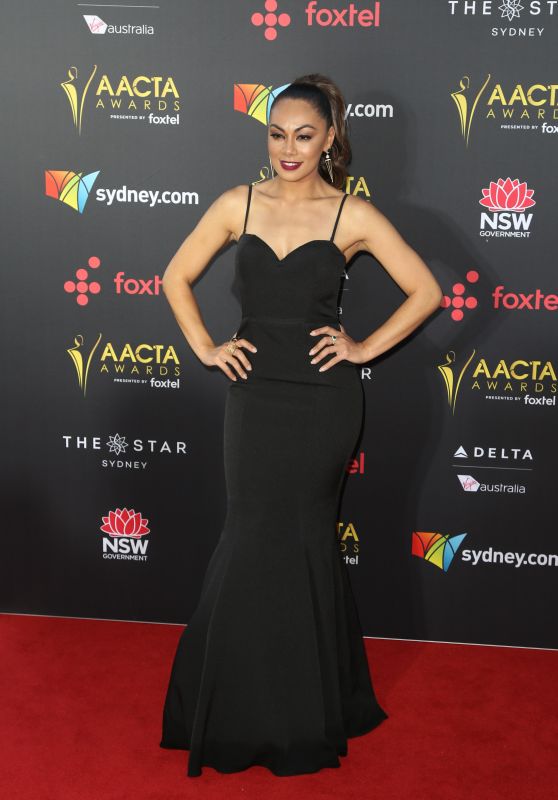 Prinnie Stevens – AACTA Awards2017 Red Carpet in Sydney