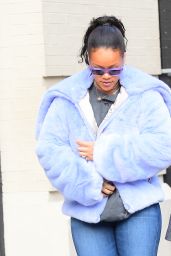 Rihanna - Leaving The Blond Hotel in NYC 12/09/2017