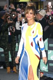 Rita Ora - Arrives at BUILD in NYC