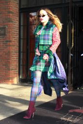 Rita Ora Chic Street Style - Heads to the Studio in NYC 12/06/2017