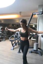 Sara Sampaio Workout, December 2017