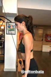 Sara Sampaio Workout, December 2017