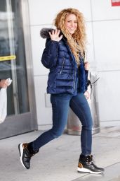 Shakira at JFK Airport in NYC