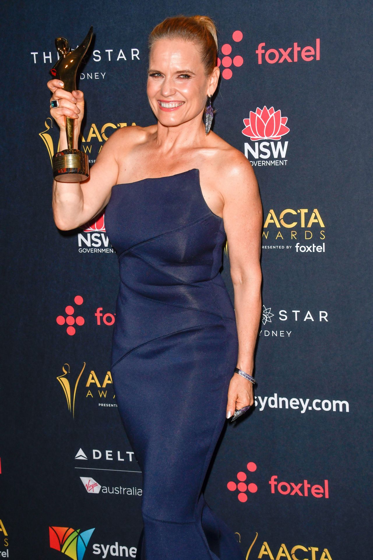 Shaynna Blaze – AACTA Awards2017 Red Carpet in Sydney