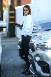 Sofia Richie at Meche Salon Ahead of the Holidays 12/21/2017