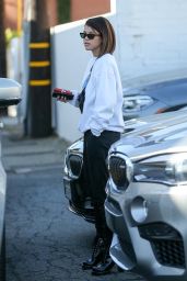 Sofia Richie at Meche Salon Ahead of the Holidays 12/21/2017