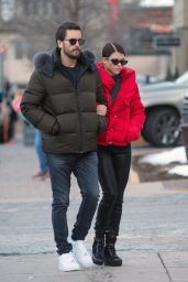 Sofia Richie Romantic Stroll With Scott Disick in Aspen