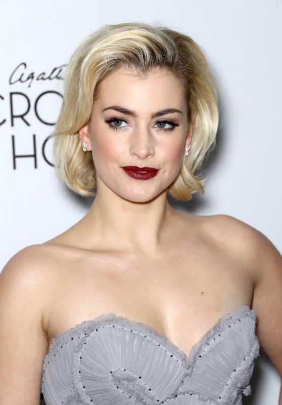 Stefanie Martini - "Crooked House" Premiere at Metrograph in NYC