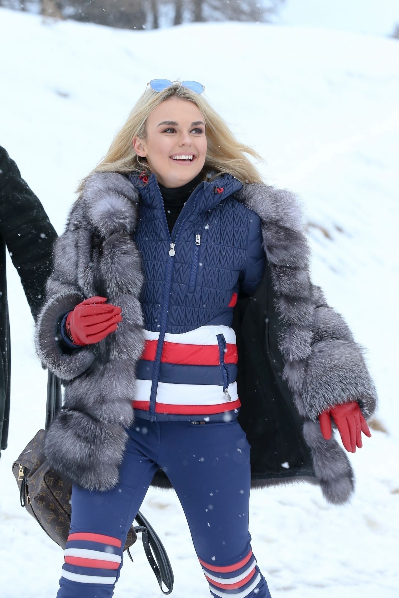 Tallia Storm Having Fun in the Snow at St Moritz • CelebMafia