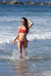 Tania Marie in a Skimpy Bikini - 138 Water Photoshoot in Venice Beach