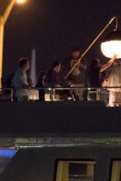 Taylor Swift - Filming Music Video With Rapper Future in Miami