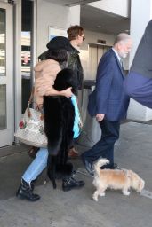 Vanessa Hudgens and Boyfriend Austin Butler - LAX Airport 12/16/2017