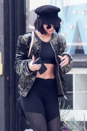 Vanessa Hudgens Street Style - Hits the Gym in Los Angeles