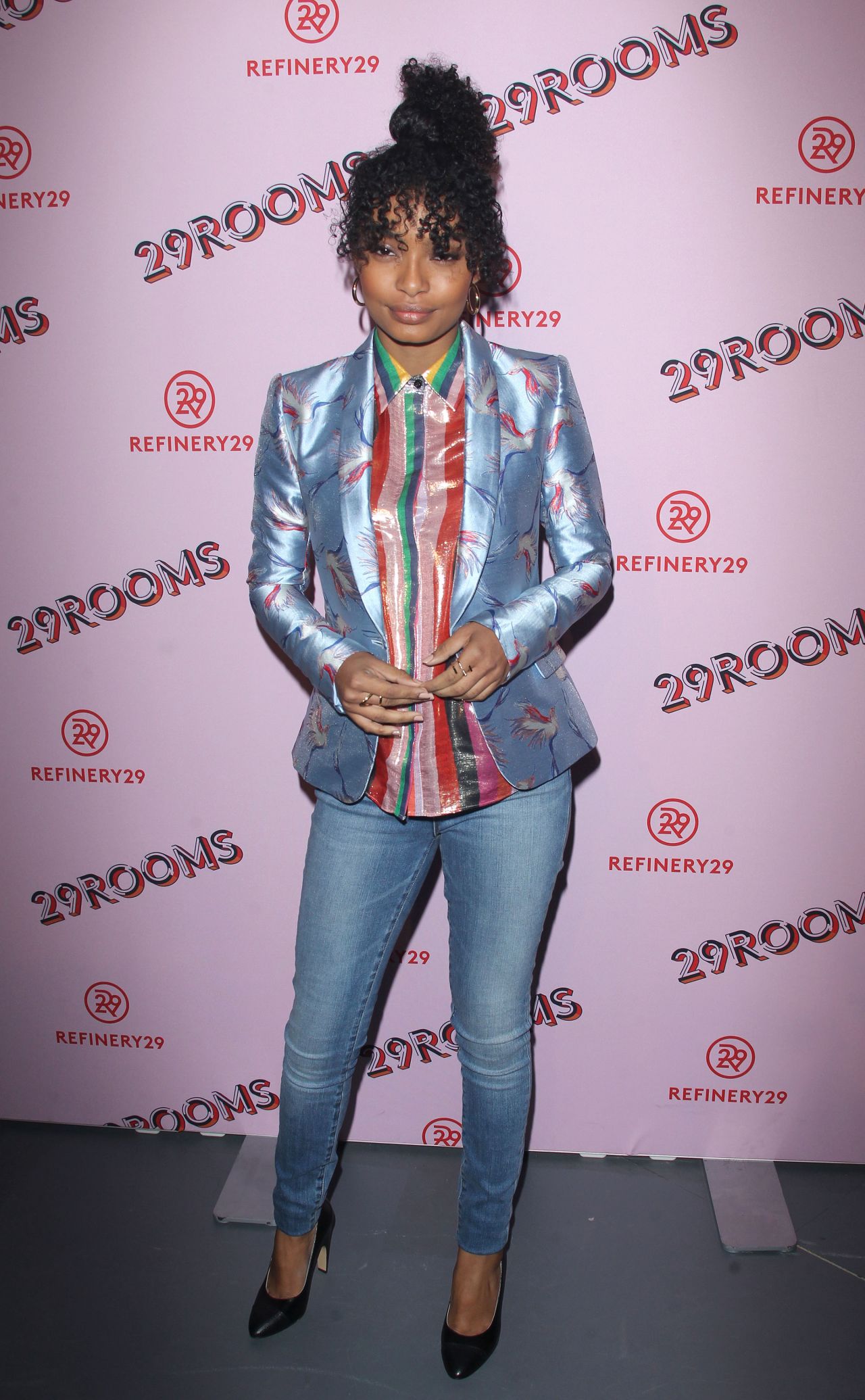 Yara Shahidi -“Refinery 29: Turn it into Art” Opening Night in Los