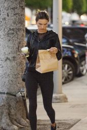 Alessandra Ambrosio at Urth Cafe in Beverly Hills