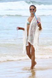 Alessandra Ambrosio in Bikini - Vacantion in Florianoplis, Brazil