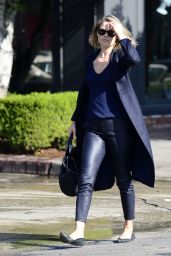 Ali Larter Style - Exiting a Salon in Los Angeles